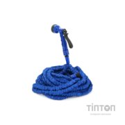 Шланг для поливу Voltronic KY-520B, 17.5-52.5м/175ft, + розпилювач, насадка на кран, Blue, Box (KY-520B)