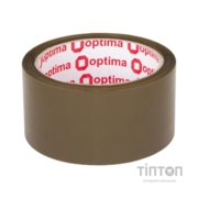 Скотч Optima 48 мм х 50 м х 43 мкм Extra, коричневий (O45327)