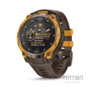 Смарт-годинник Garmin Instinct Crossover AMOLED, BronzeSunburst/Cocoa, GPS смарт-годинник (010-03398-01)