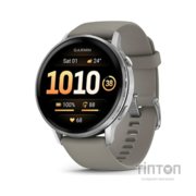 Смарт-годинник Garmin Venu 4 (45mm), Black w/ Silver + Gray, GPS смарт-годинник (010-03014-01)