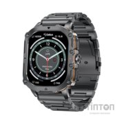 Смарт-годинник Gelius Tactical Heavy (GP-SW016) Black Chrome (2099901019097)