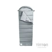 Спальний мішок Naturehike з капюшоном із мішком для зберігання M300 CNK2350WS023, сірий, правий (6927595775981)