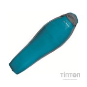 Спальний мішок Terra Incognita Alaska 450 L бірюзовий/сірий (4823081506829)