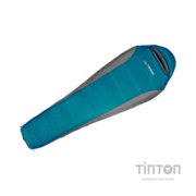 Спальний мішок Terra Incognita Siesta Regular 300 L бірюзовий/сірий (4823081506867)