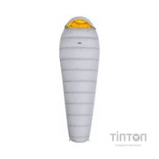 Спальний мішок Tribe Down 800 Long пуховий сірий лівий (T-CH-0010-grey-L)
