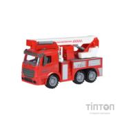 Спецтехніка Same Toy инерционная Truck Пожарная машина с подъемным краном (98-617Ut)