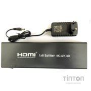 Сплітер ATcom UHD 4K Black (07688)