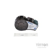 Стрічка для принтера етикеток Brady M21-11-595-WT, всепогодні, 19,05мм х 12,7, black on white, вініл, для M210, M211 (176809)