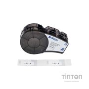 Стрічка для принтера етикеток Brady M21-131-499, 25.4мм х 12.7мм, 121шт, black on white, нейлон (152091)