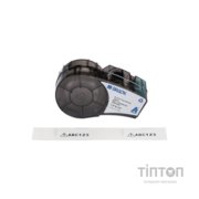 Стрічка для принтера етикеток Brady M21-136-595-WT, всепогодні, 38,10 мм х 19,05 мм, black on white, вініл, для M210, M211 (176812)
