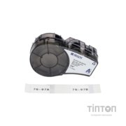 Стрічка для принтера етикеток Brady M21-18-499, 25.4мм х 19.05мм, 121шт, black on white, нейлон (152092)