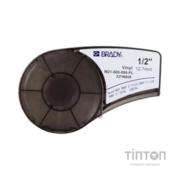 Стрічка для принтера етикеток Brady вініл, 12.7mm/6.4m. білий на фиолетовому (M21-500-595-PL)