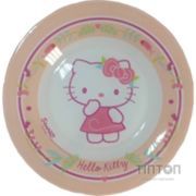 Тарілка LUMINARC HELLO KITTY nordic flower 195 мм десертна