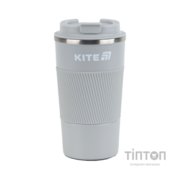 Термокружка Kite 510 мл сіра (K25-458-1)