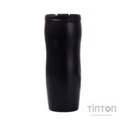 Термокружка Merlion 420 мл з відкидною кришкою, чорна (DW-006Black)