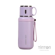 Термос Merlion з чашкою 0,6 л, фіолетовий (TermTea-600/Purple)