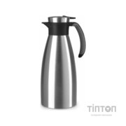 Термос Tefal Soft Grip, 1.5л, нежавіюча сталь, пластик, чорний (K3043214)