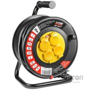 Удлинитель на катушке Stark CRP 1525-P (242000001) 4 розетки, 25 м, черный