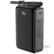 Універсальна мобільна батарея Acefast M14 20000mAh 22.5W Black (6974316283966)