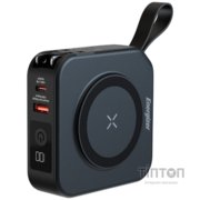 Універсальна мобільна батарея Energizer Magnetic Wireless QM10001AC 10000mAh 20W Black