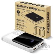 Універсальна мобільна батарея everActive EB-10Q 10000mAh White