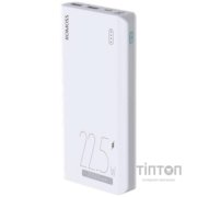 Універсальна мобільна батарея Romoss Sense6F 20000mAh 22.5W White (PPH80-611-1121H)