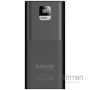 Універсальна мобільна батарея Sigma mobile X-Power SI50A6QLX 50000mAh Black (4827798741313)