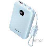 Універсальна мобільна батарея Vention 10000mAh 22.5W Blue (FKAL0-C)