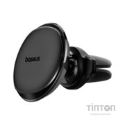 Універсальний автотримач Baseus Magnetic Car Mount Phone Holder with Cable Clip Air Vent Version Cluster Black (C40141201113-00)