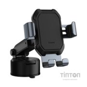 Універсальний автотримач Baseus Tank gravity car mount holder with suction base Tarnish Black (SUYL-TK01)