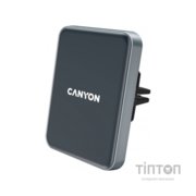 Універсальний автотримач Canyon Car holder and wireless charger MegaFix, C-15, 15W (CNE-CCA15B)