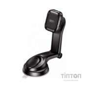 Універсальний автотримач XO C106 Dashboard suction cup adjustable magnetic Phone holder Black (6920680830343)