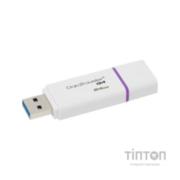 USB флеш Kingston DataTraveler Generation 4 64Gb USB 3.0 біла