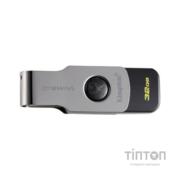 USB флеш накопичувач Kingston 32GB DT SWIVL Metal USB 3.0 (DTSWIVL/32GB)