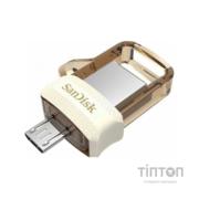 USB флеш SANDISK 32GB Ultra Dual Drive m3.0 White-Gold USB 3.0/OTG