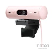 Веб-камера Logitech Brio 500 Rose (960-001421)