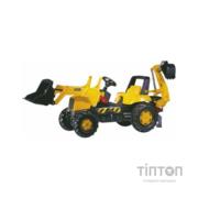 Веломобіль Rolly Toys Екскаватор rollyJunior JCB жовто-чорний (812004)