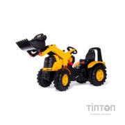Веломобіль Rolly Toys Трактор з ковшем rollyX-Trac Premium JCB чорно-жовтий (651139)
