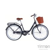 Велосипед Dorozhnik 26" LUX Velosteel рама-17" ST 2026 темно-сірий (OPS-D-26-364)