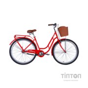 Велосипед Dorozhnik 28" RETRO Velosteel рама-19" ST 2026 помаранчевий (OPS-D-28-548)