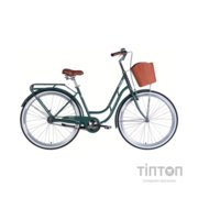 Велосипед Dorozhnik 28" RETRO Velosteel рама-19" ST 2026 зелено-сірий (OPS-D-28-545)