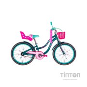 Велосипед Formula 20" Kid FLOWER PREMIUM BH рама-10" ST 2026 темно-зелений (OPS-FRK-20-243)