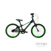 Велосипед Formula 20" Kid SLIM BH рама-10" AL 2026 чорний з зеленим (OPS-FRK-20-259)