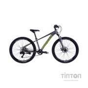 Велосипед Formula 26" ZEPHYR 3.0 DD CS рама-14" AL 2026 сірий з зеленим (OPS-FR-26-814)