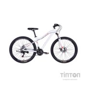 Велосипед Formula 27.5" ALPINA DD FR рама-16" AL 2026 білий з рожевим (OPS-FR-27.5-292)
