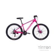 Велосипед Formula 27.5" MOTION DD FR рама-16" AL 2026 рожевий з білим (OPS-FR-27.5-299)