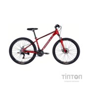 Велосипед Formula 27.5" MOTION DD рама-16" AL 2026 червоний з сірим (OPS-FR-27.5-295)