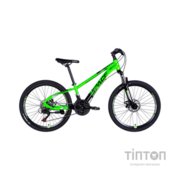 Велосипед Space 24" MERCURY DD FR рама-11" AL 2026 зелено-чорний (OPS-SP-24-063)