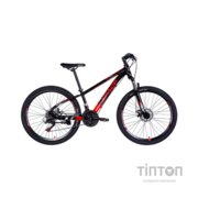 Велосипед Space 26" MERCURY DD FR рама-13" AL 2026 чорно-червоний (OPS-SP-26-084)