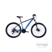 Велосипед Space 27.5" MERCURY DD FR рама-17" AL 2026 сіро-синій (OPS-SP-27.5-078)